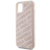 Karl Lagerfeld KLHCN61PQKPMP iPhone 11 / Xr 6.1 różowy/pink hardcase Quilted K Pattern